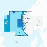 Garmin Navionics Vision+ Chart EU051R: Norway, Lista to Sognefjord